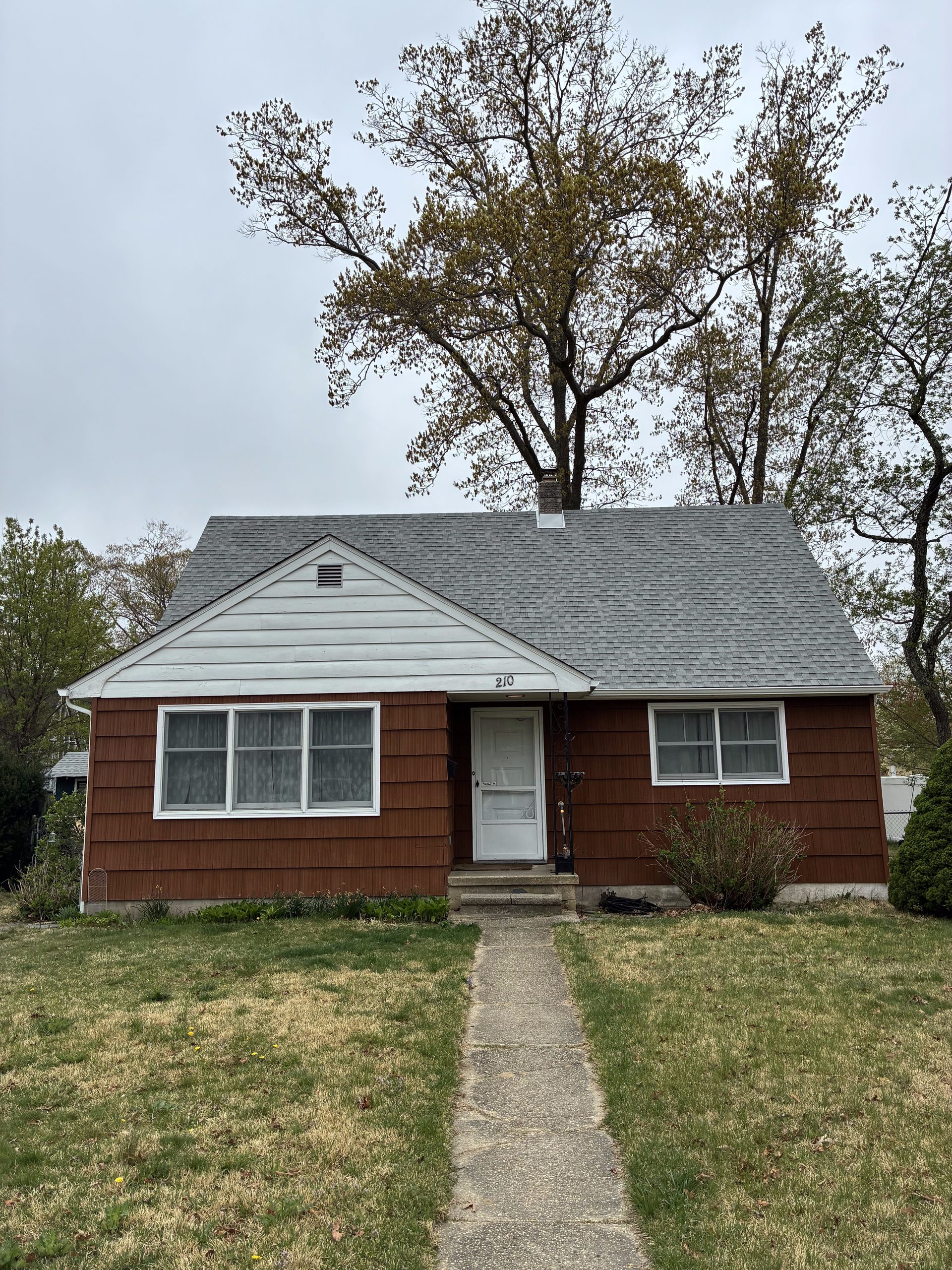 Northfield, NJ home after a new GAF shingle roof by Be Shore Exteriors