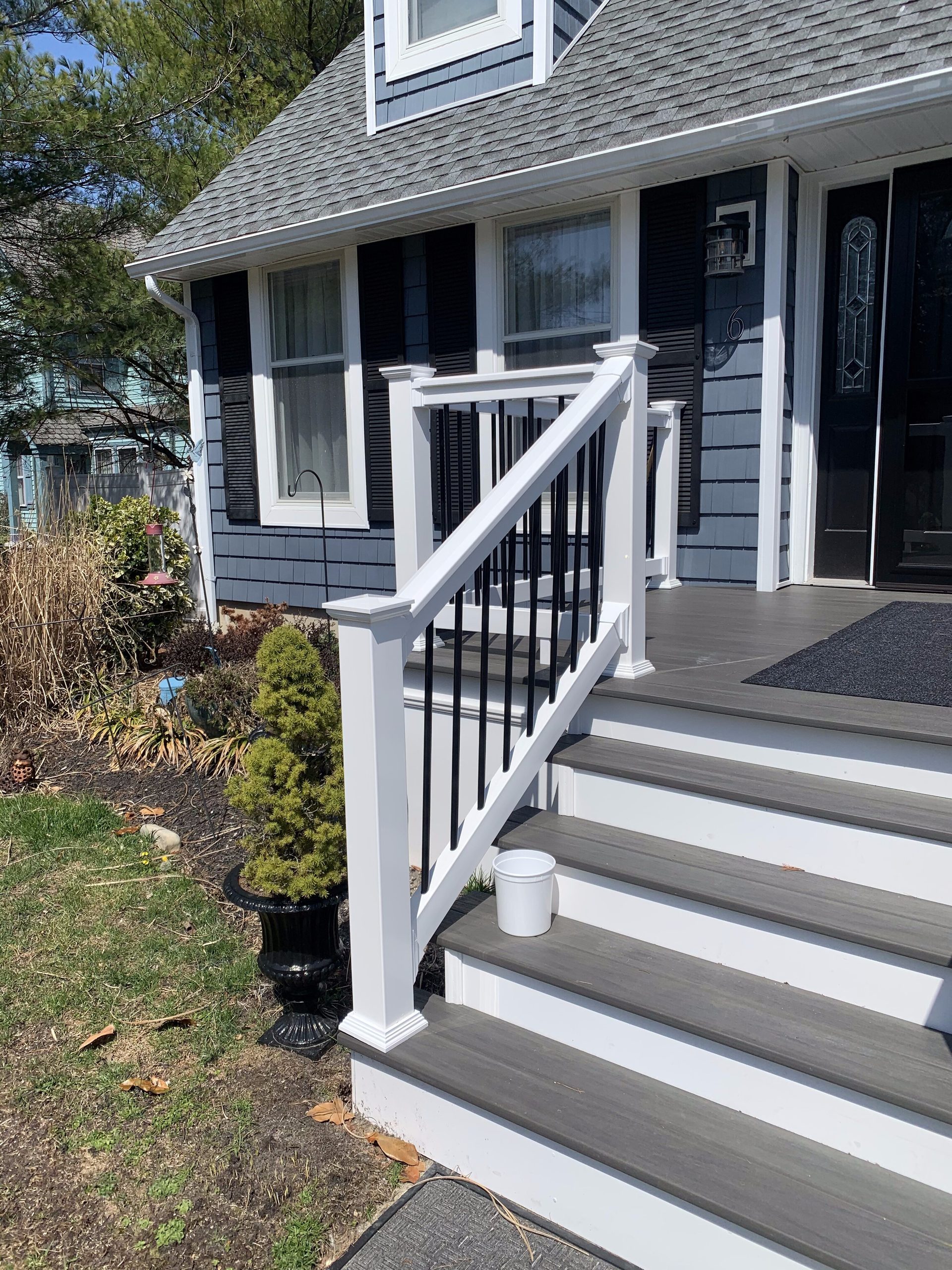 New siding and deck, Linwood, NJ